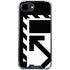 Black and White Geometric Shapes iPhone 16e Clear Case